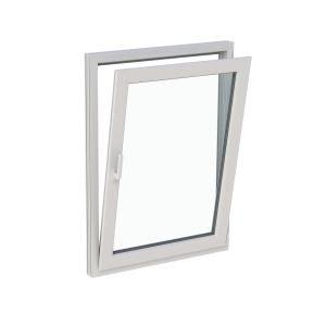 Fereastră termopan bucătărie 86/116 cm, profil PVC Ramplast, 1 canat, deschidere dreapta, Oscilobatantă