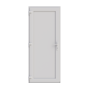 Ușă termopan de interior 88/198 cm, profil PVC TeraPlast, 1 canat, deschidere stânga